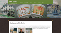 Desktop Screenshot of mrrons.com